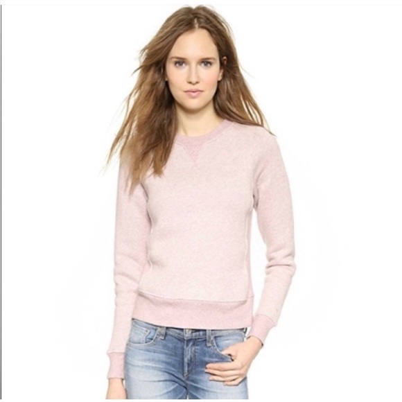 rag & bone Light Pink Crew Neck Sweater - Picture 5 of 12
